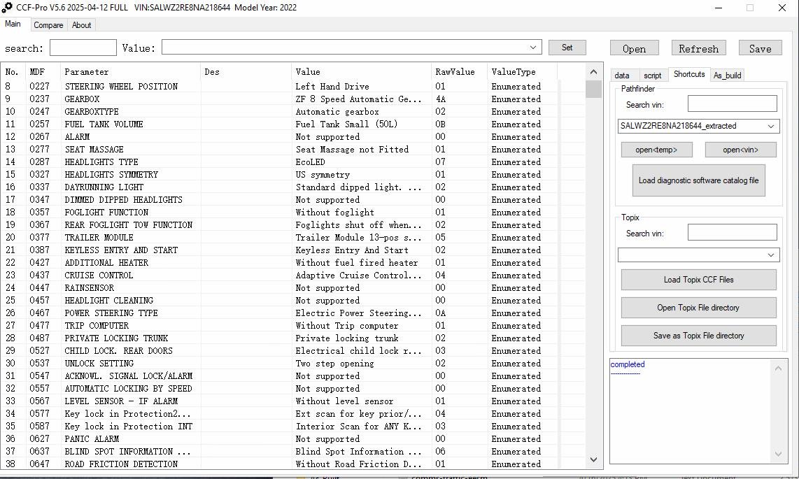 CCF-PRO Editor screenshot 1